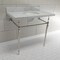 Fauceture KVPB3622M86 36" Console Sink with Brass Legs (8-Inch, 3 Hole), Marble White/Polished Nickel KVPB3622M86 - alternate 6